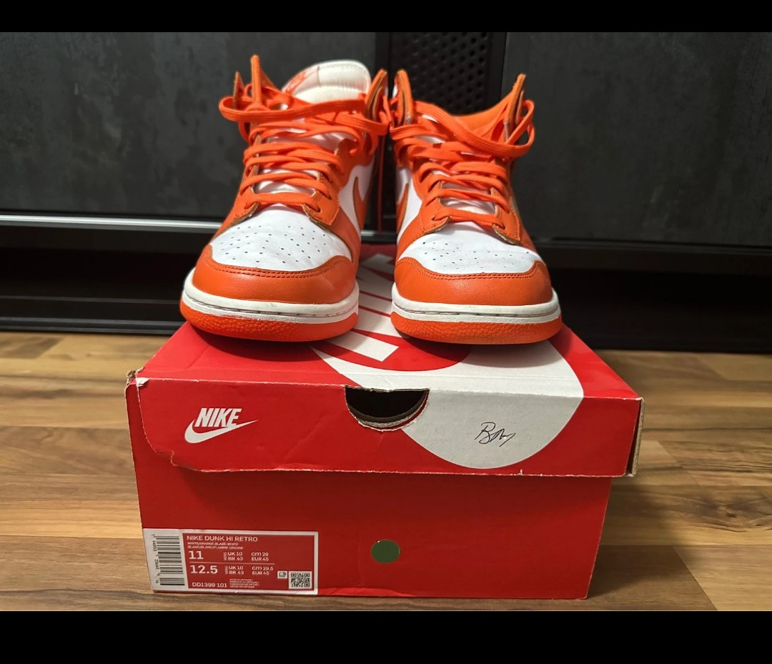Nike dunk high saracuse 45 - 2