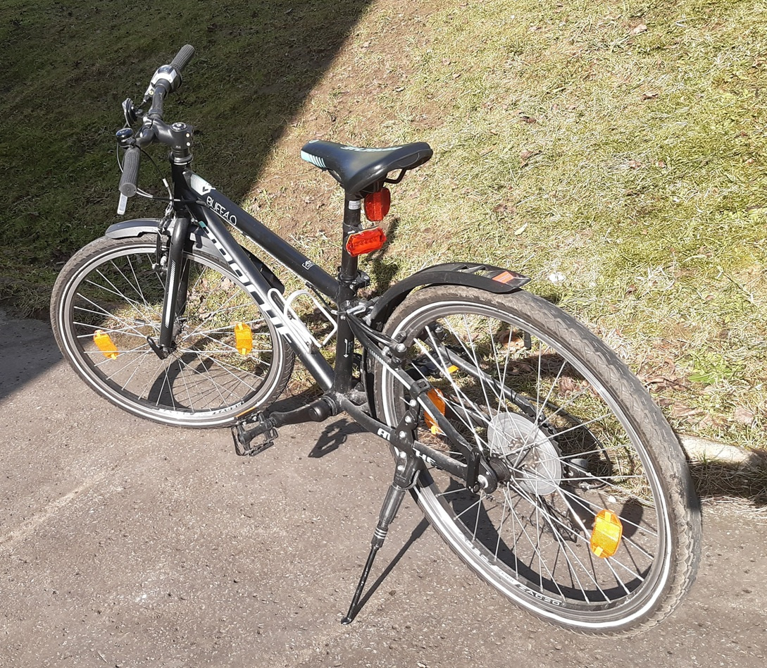 Dětské kolo Apache Bufallo Cross 24" černé - 2