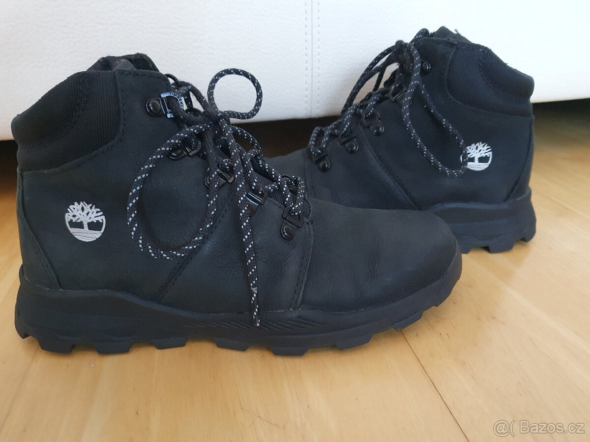 Kožené boty kotníčkové TIMBERLAND vel 37 - 2