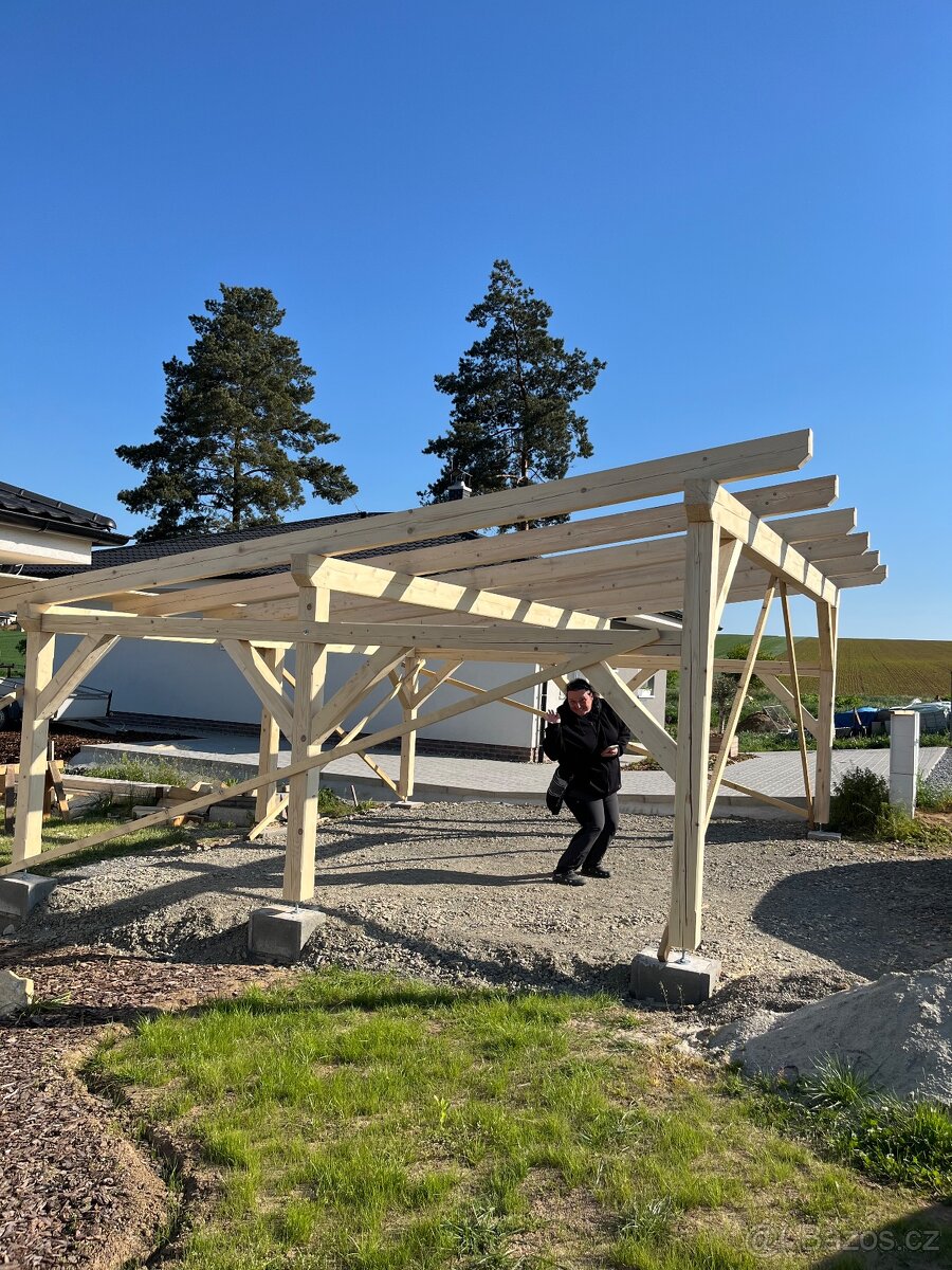 Pergola, garážové stání - 2