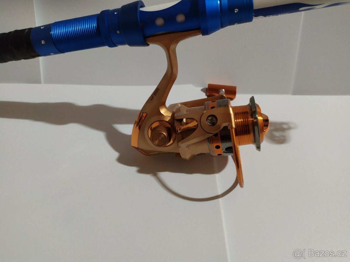 Rybářský prut 3 m + naviják zdarma - 2