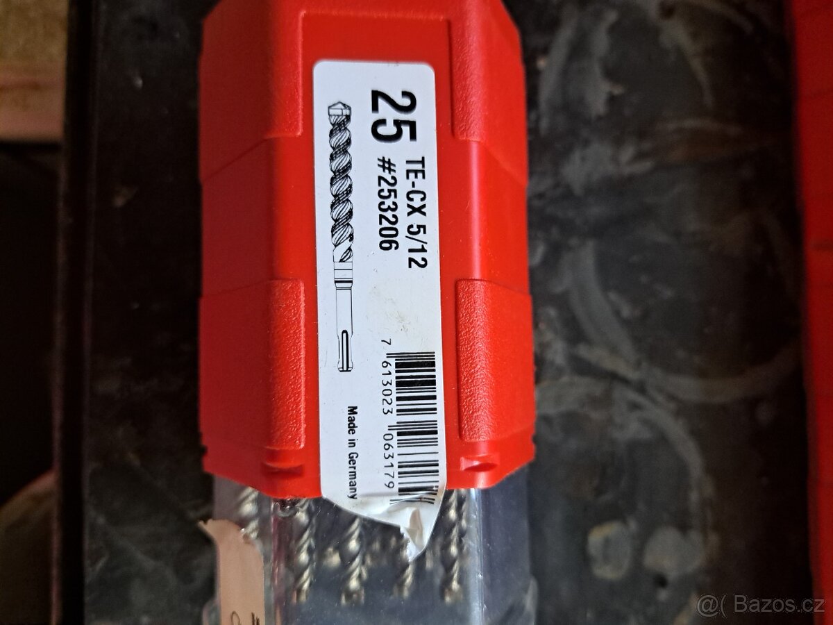 Vrtaky a nahr.dily Hilti, prodloužení vrtáků - 2