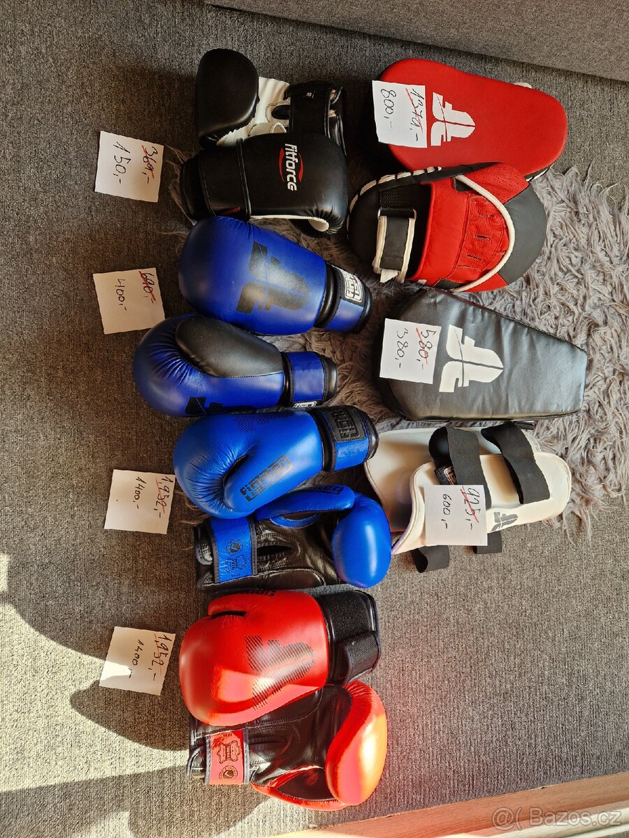 Rukavice na box, kickbox a lapy. - 2