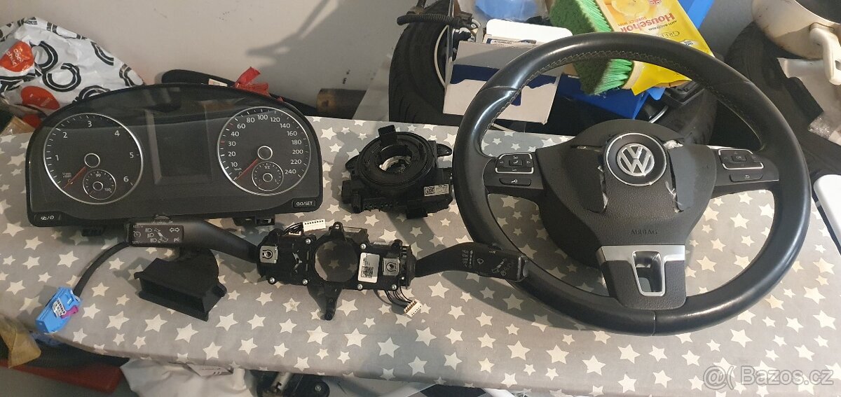 VW Group - páčky a podvolantovka - mltf + tempomat - 2