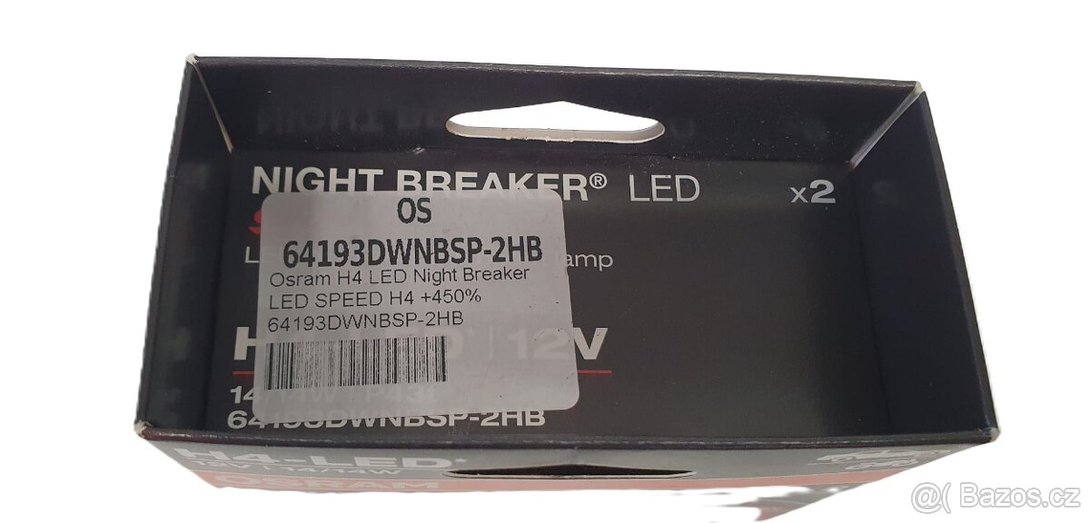 OSRAM NIGHT BREAKER LED SPEED H4 +450% - 2