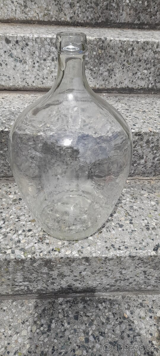 10 l skleněný demizon - 2