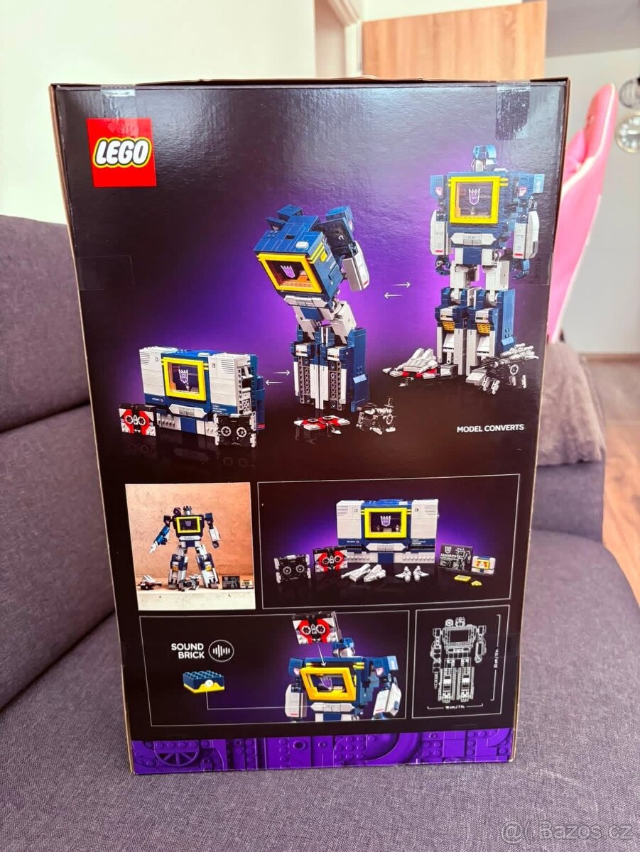 Lego 10358 Transformers soundwave - 2