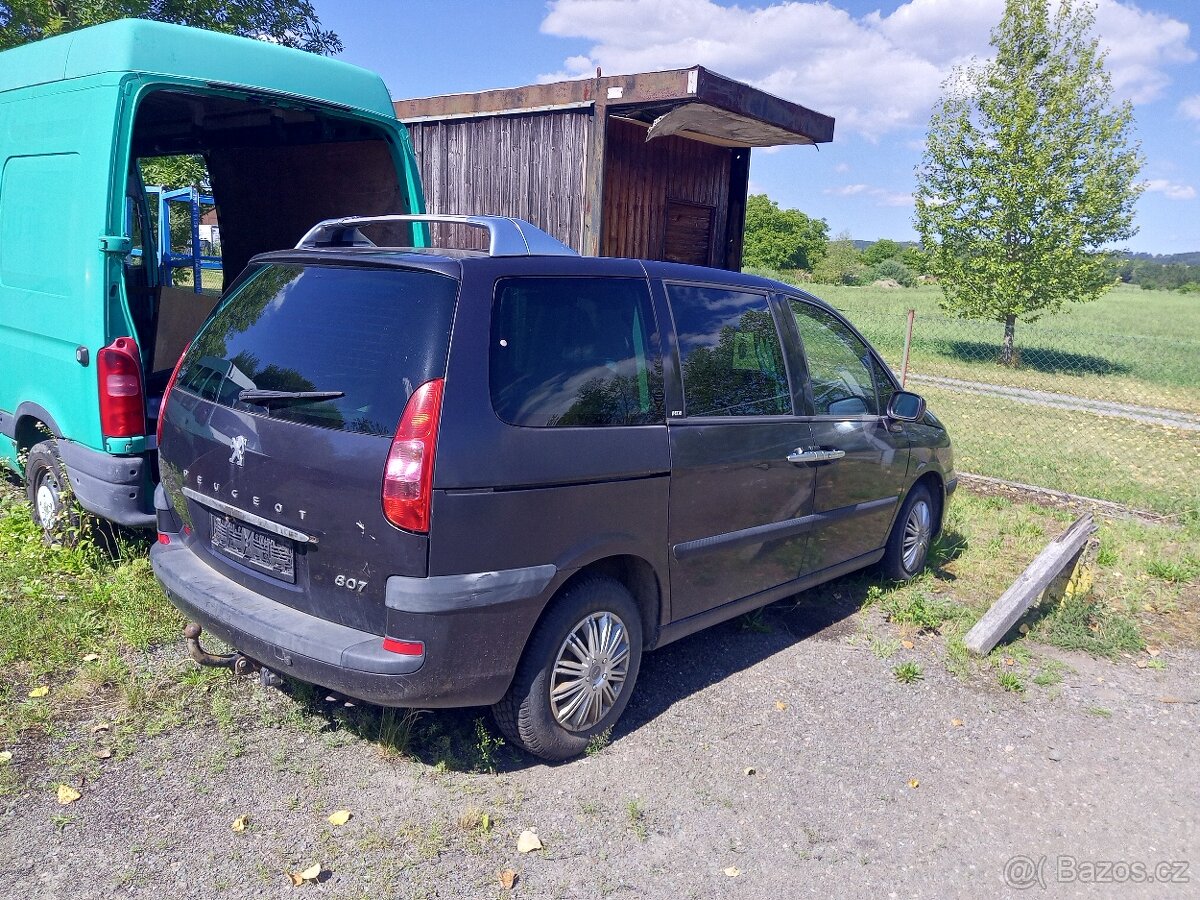Peugeot 807 ,2,2hdi, r.v 05 - 2