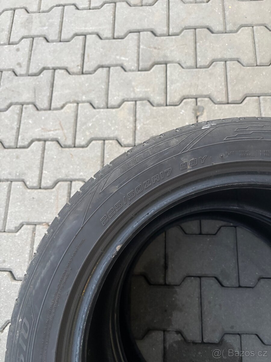 Letní pneu falken 225/50/17 - 2