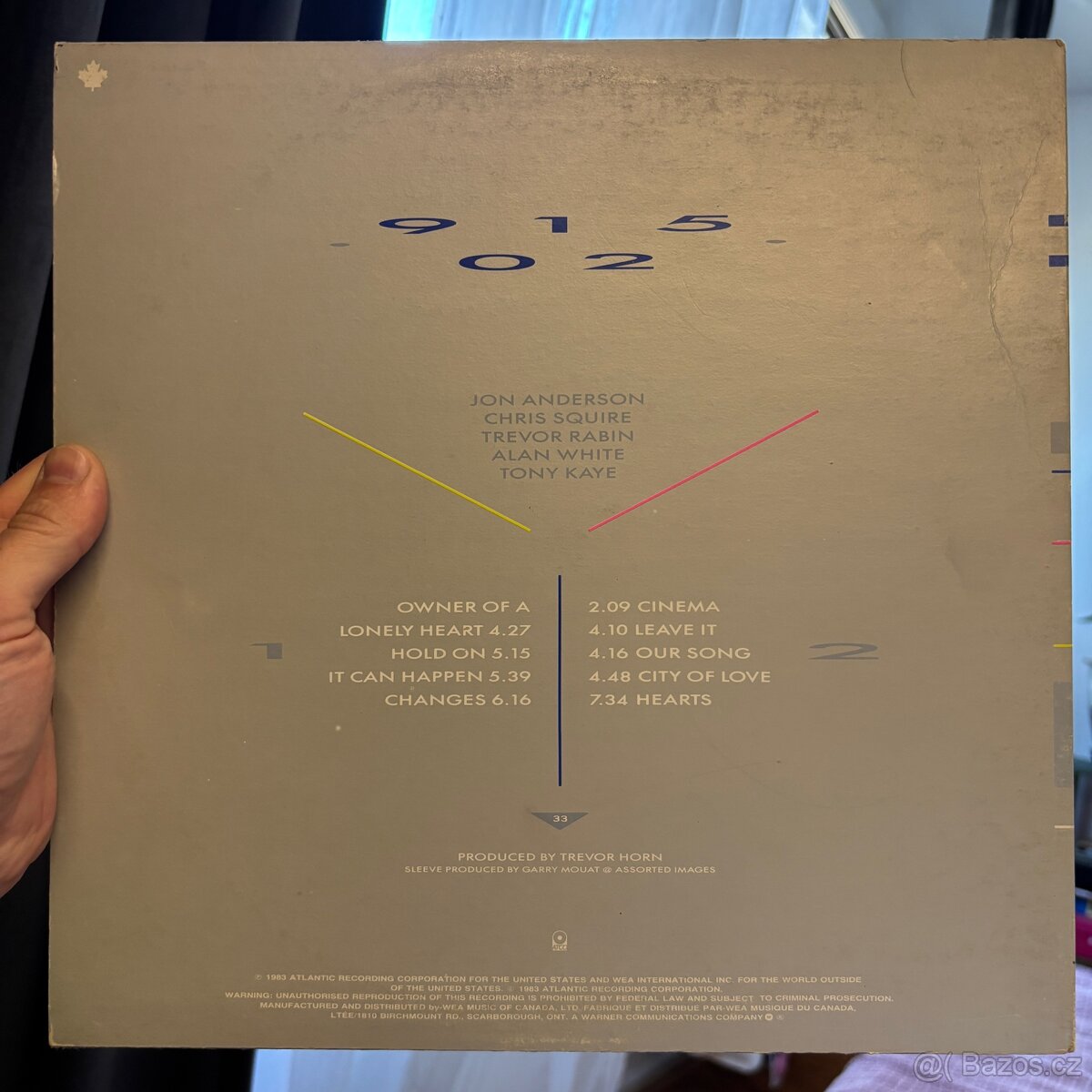 Yes - 90125. LP - 2