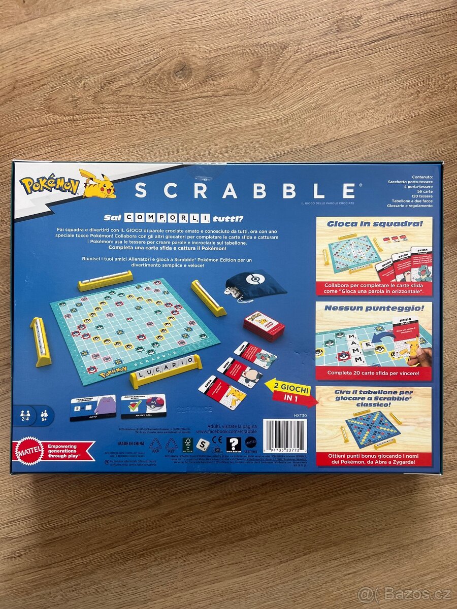 Pokémon Scrabble Mattel IT - 2