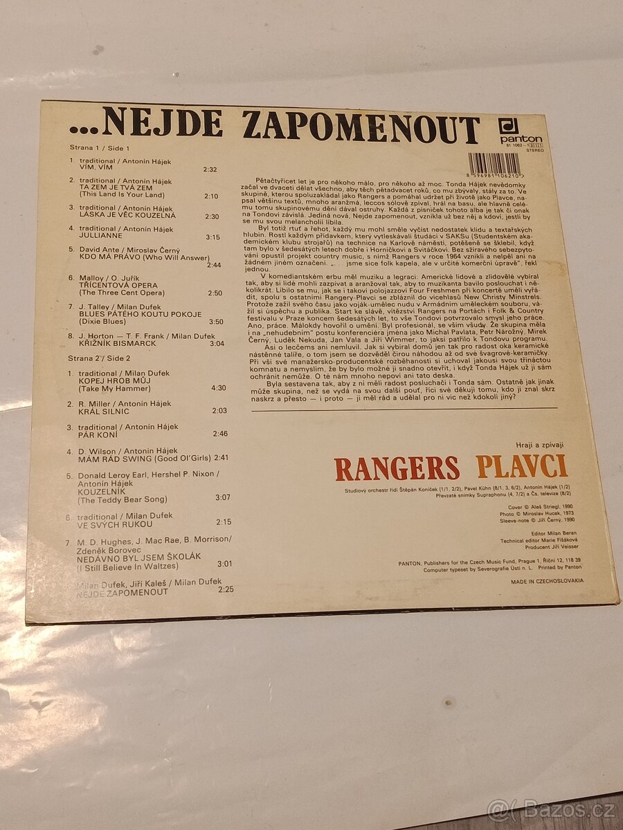 Rangers - Nejde zapomenout - 2