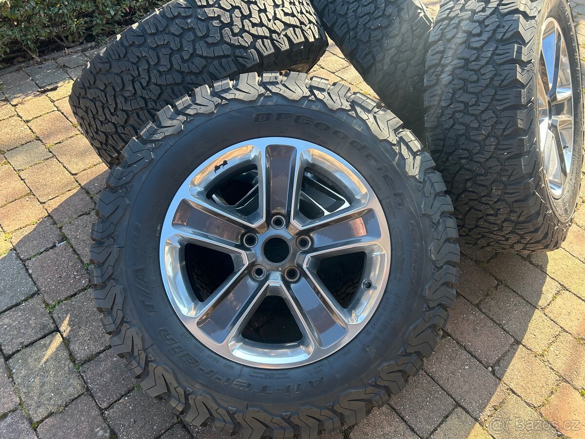 Jeep Wrangler JL JK kola alukola BF Goodrich 255/70 r18