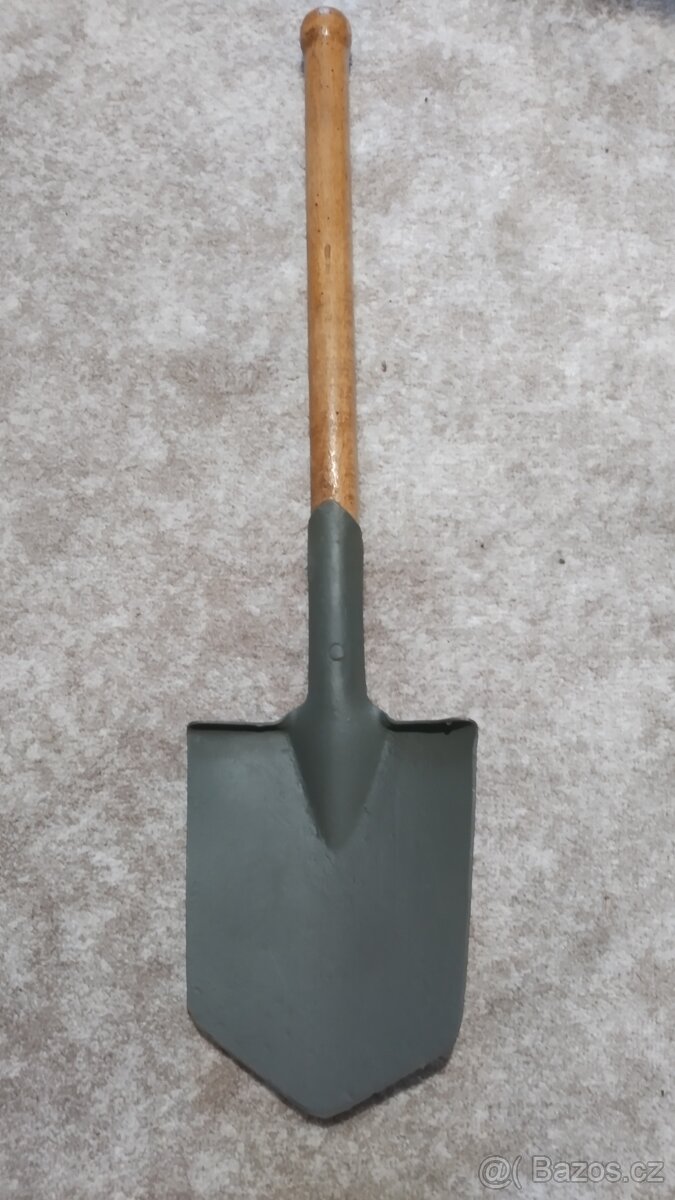 Vojenská polní lopatka kůže RETRO - 2