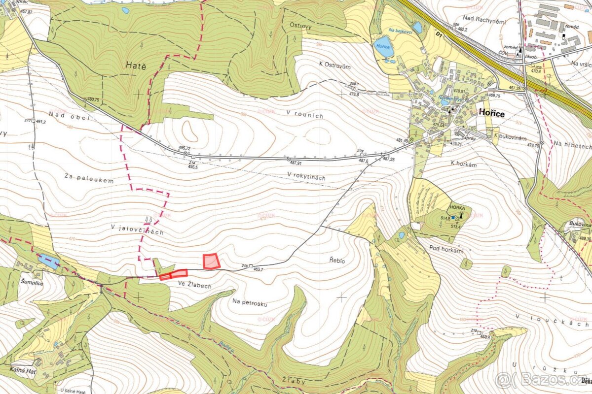 Zemědělská půda, prodej, Hořice, Pelhřimov - 2