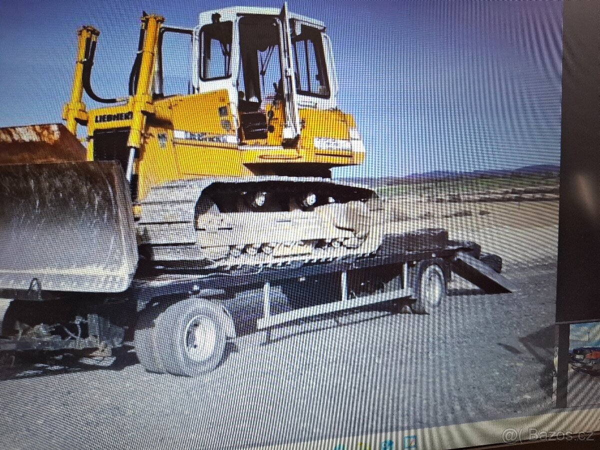 Podval,přepravník bagru,stavební techniky.18t,nízký - 2