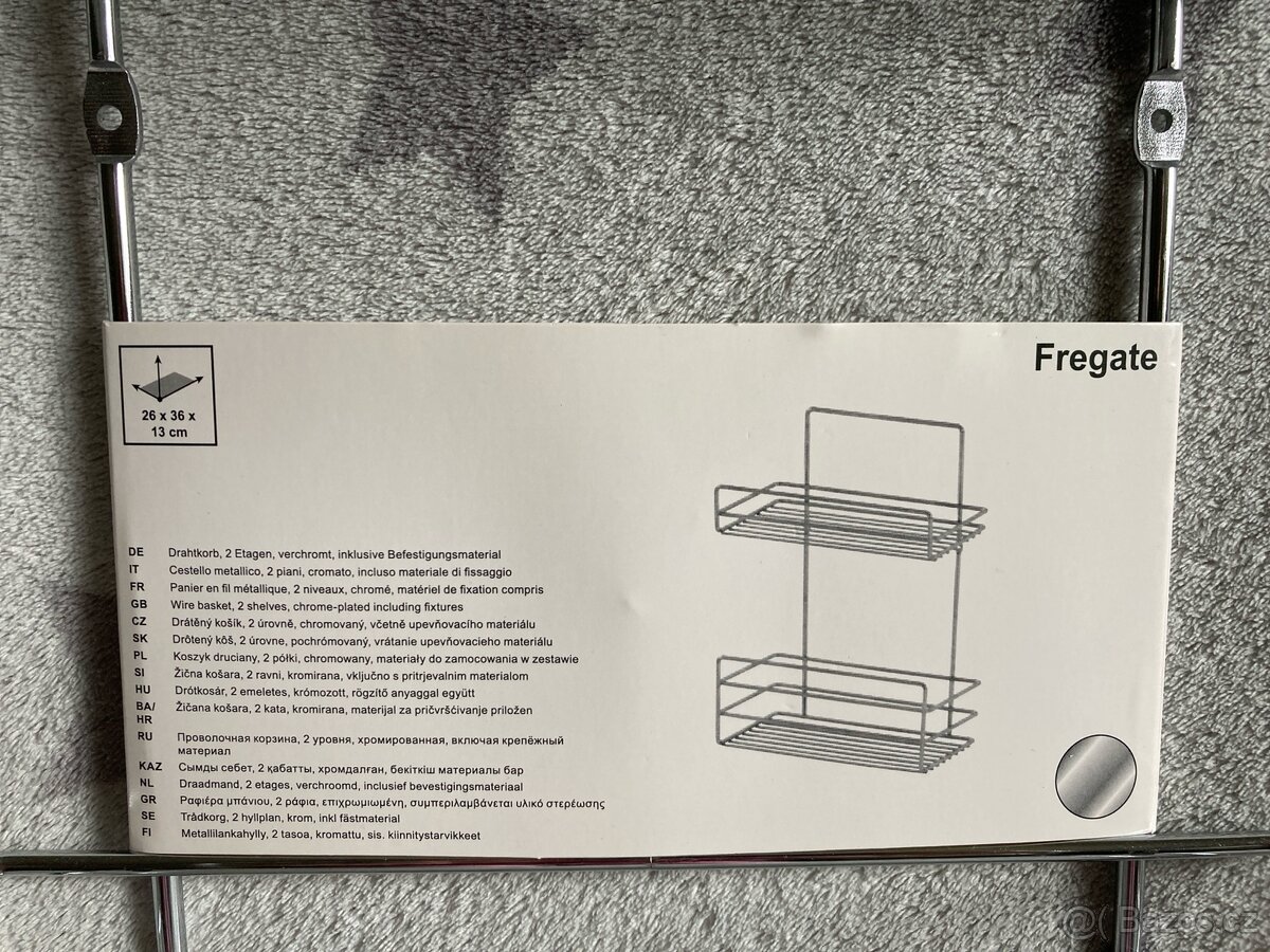 Police / košík do koupelny Fregate NOVÁ - sleva - 2