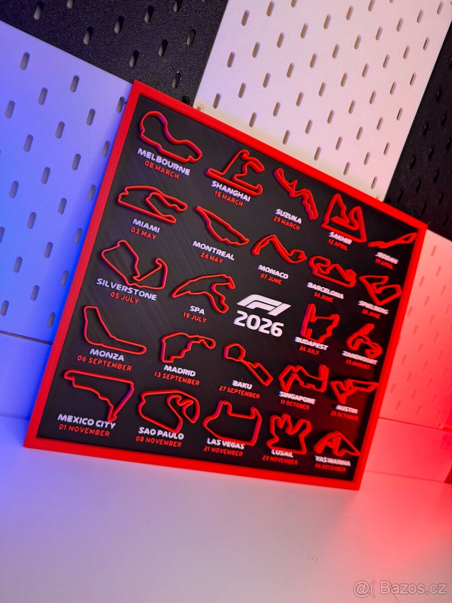 Formule 1 kalendář 2026 | F1 kalendář 2026 - 2