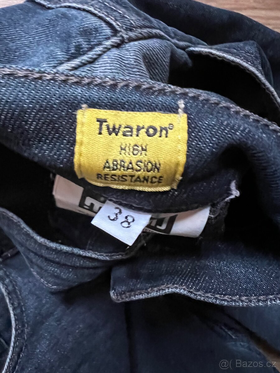 Motorkářské kalhoty - kevlarové džíny na motorku PMJ - 2