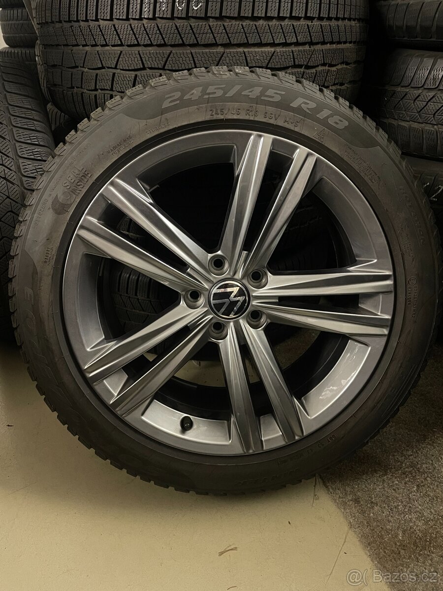 Originální kola VW Arteon 5x112 R18 ZIMNÍ č.F98 - 2