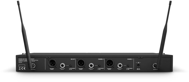 LD Systems U518 BPH 2 Bezdrátový set 2 mikrofonů - 2