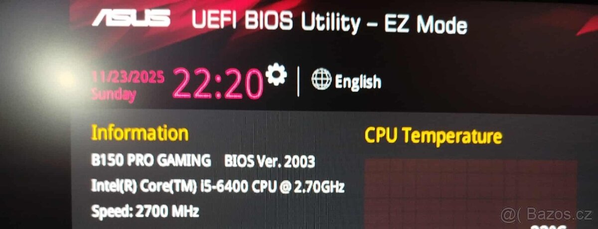 ASUS B150 PRO GAMING soc 1151 + Intel Core i5-6500 - 2