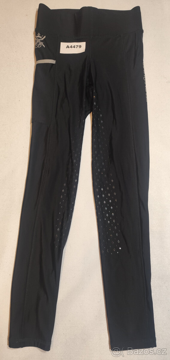 Jezdecké legíny Felix Buhler vel. 34 s Gripy/ kapsa na mobil - 2