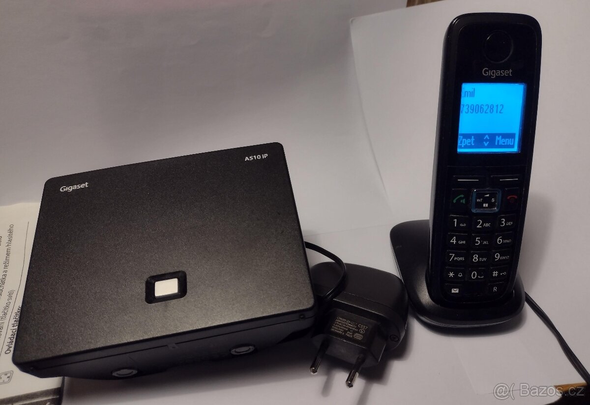 Gigaset A510 IP minimalně použitý - 2