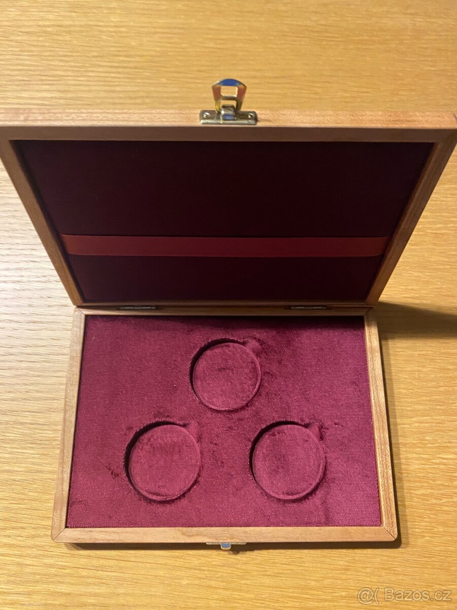 Dřevěná etue na 1OZ - 2