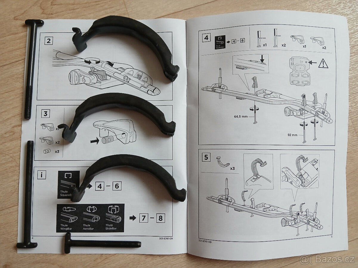 Adapter THULE pro nosiče kol - 2