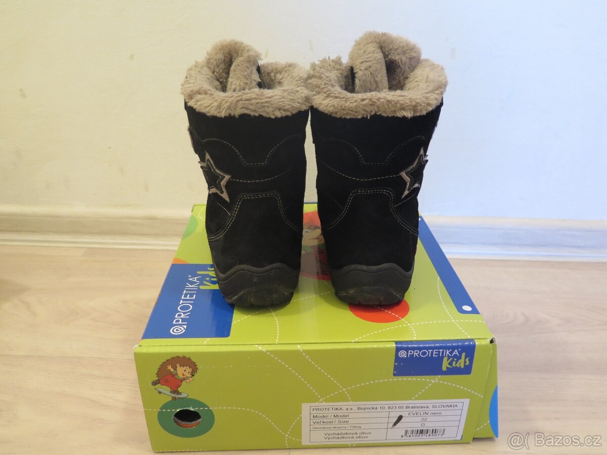 Dívčí kozačky / sněhule velikost 32 - 2
