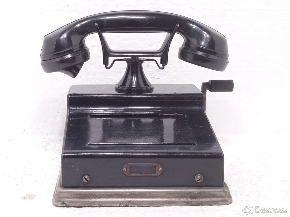 MikroPhona Telefon s induktorem - 1939 ČSSR - 2