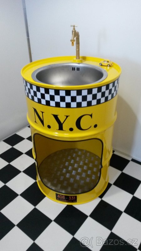 sudový nábytek, dřez,retro - 2