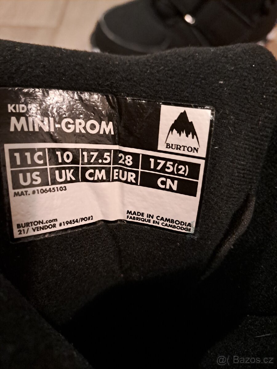 Burton boty na snb 28 - 2