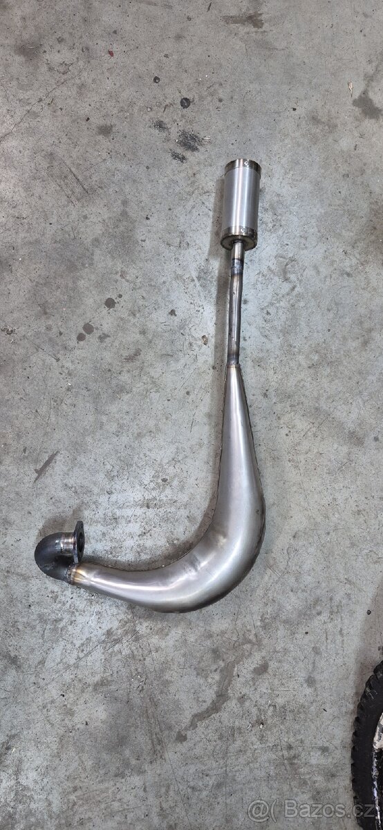 Výfuk jawa 50 pionýr (tuning) - 2