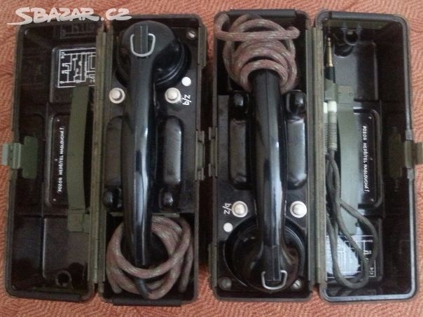 Vojenský polní telefon TP 25 - 2