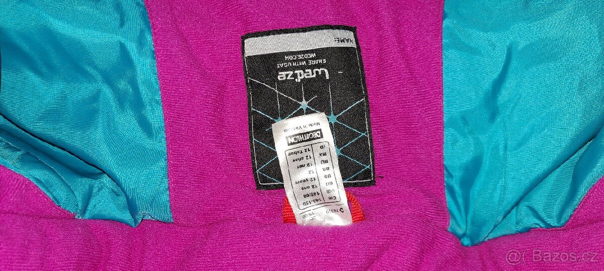 Dívčí lyžařská bunda (Decatlon) - 2