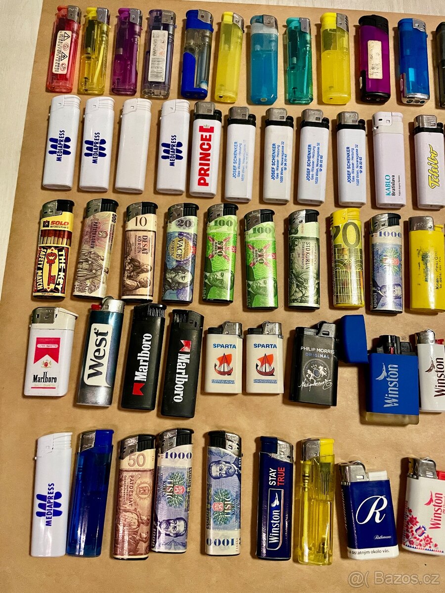 Zapalovače zbierka 100+ - 2