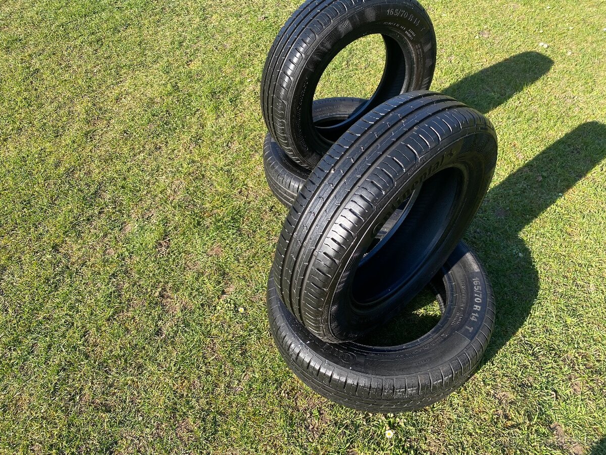 165 70 14 Continental cca 8 mm - 2