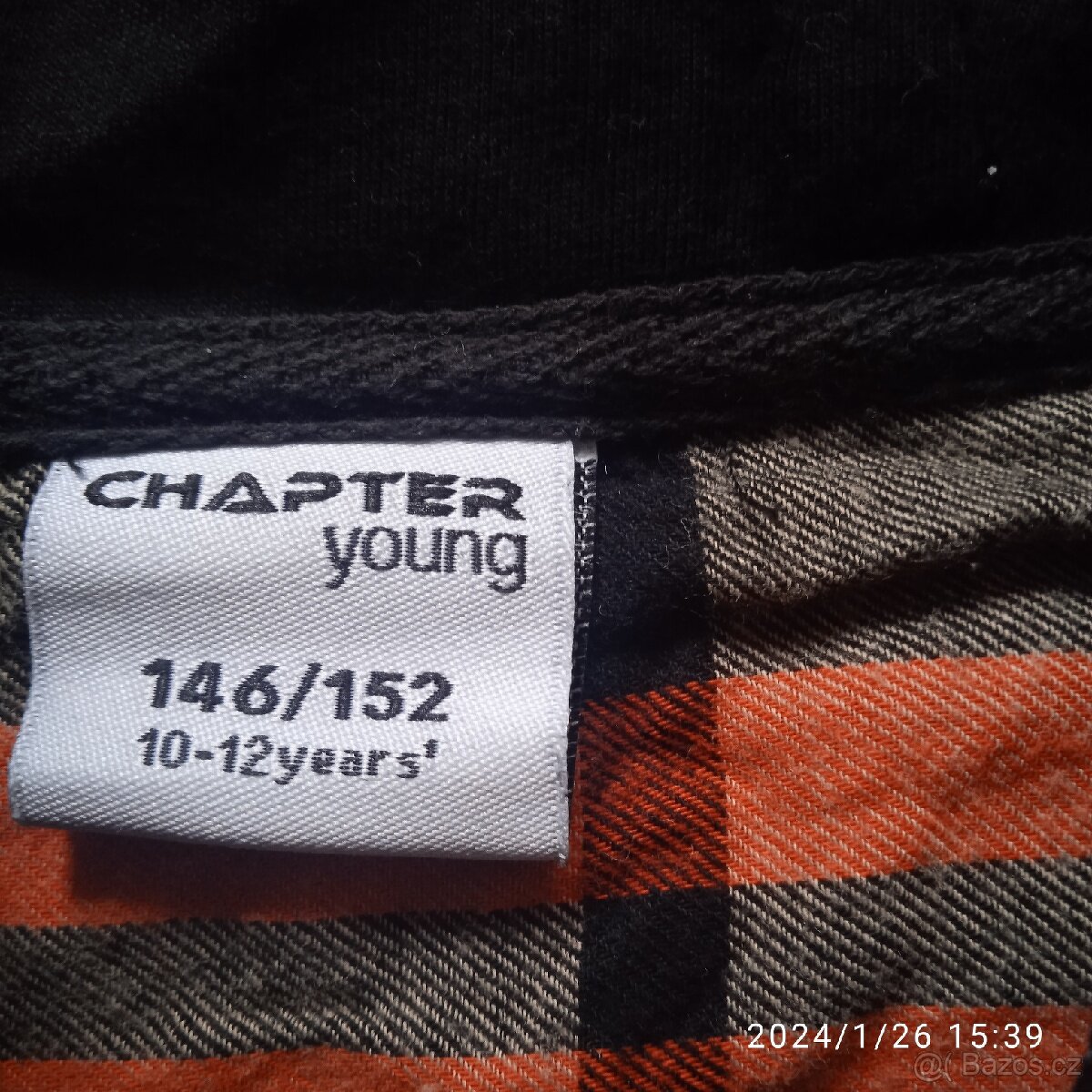 nová košile na zip velikost 146-152 - 2