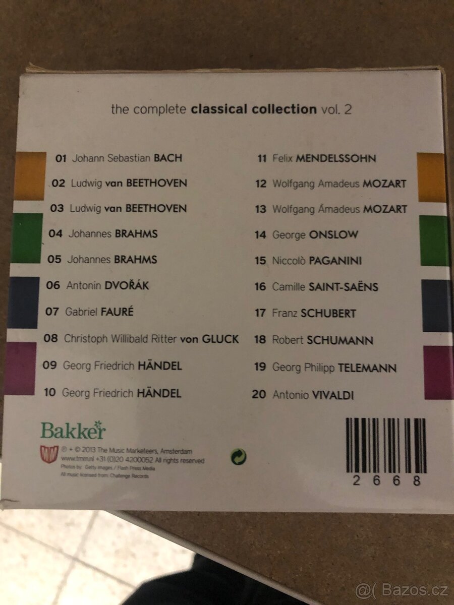 20 CD klasická hudba – kompletní sada - 2