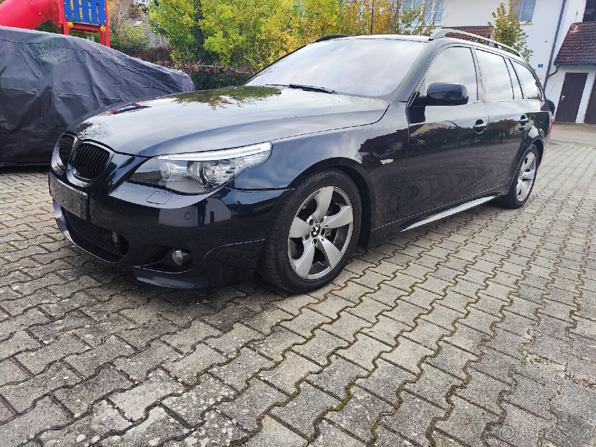 Bmw e61 550i Lpg Prins, M paket...367ps, V8,19 kola výměním - 2