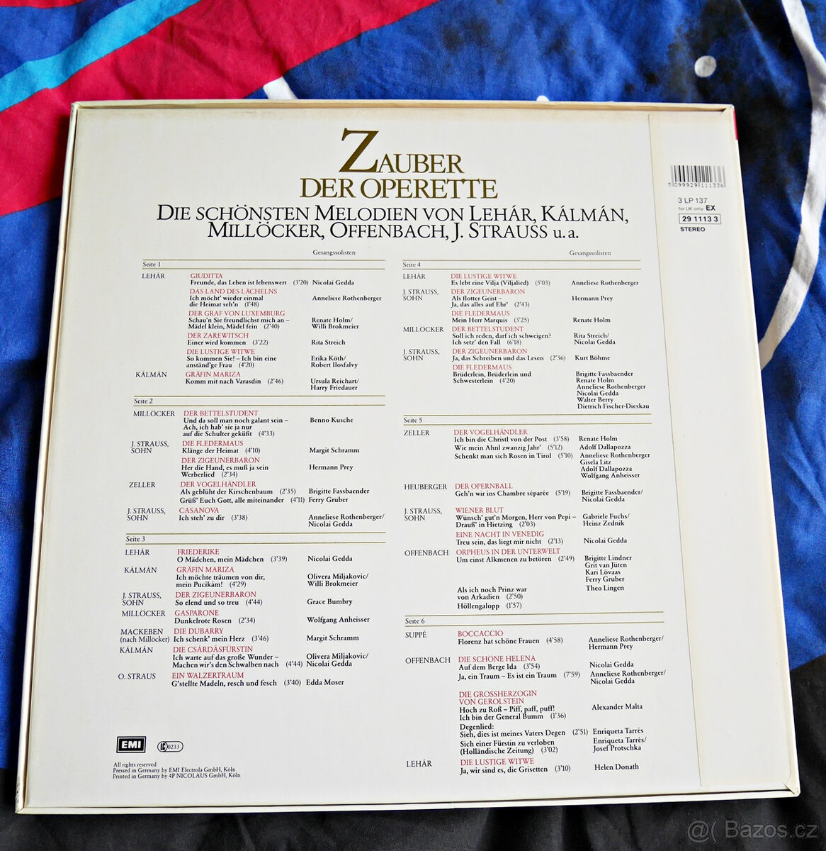 LEHAR KALMAN - MILLOCKER OFFENBACH - J. STRAUSS - 2