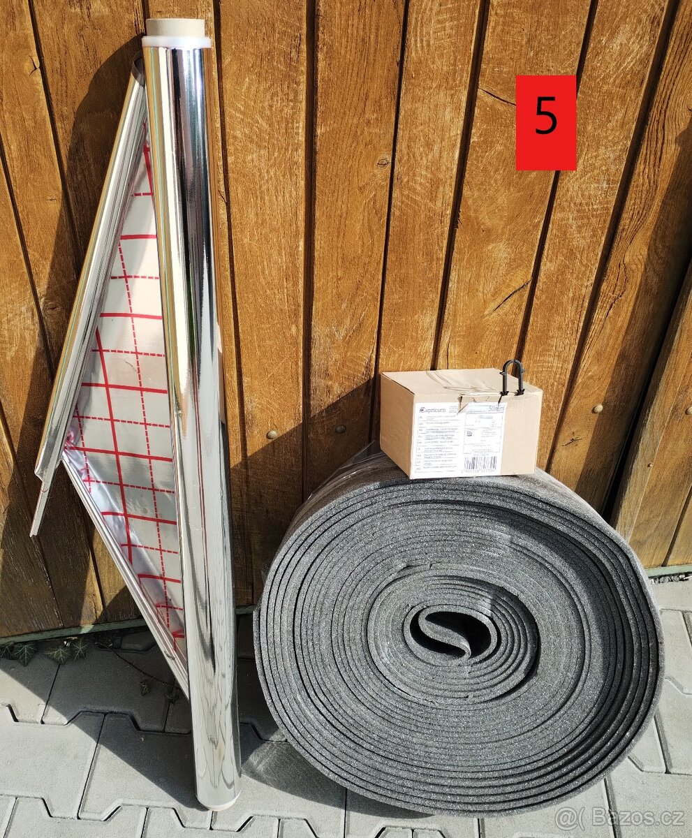 Nevyužitý materiál ze stavby - 2