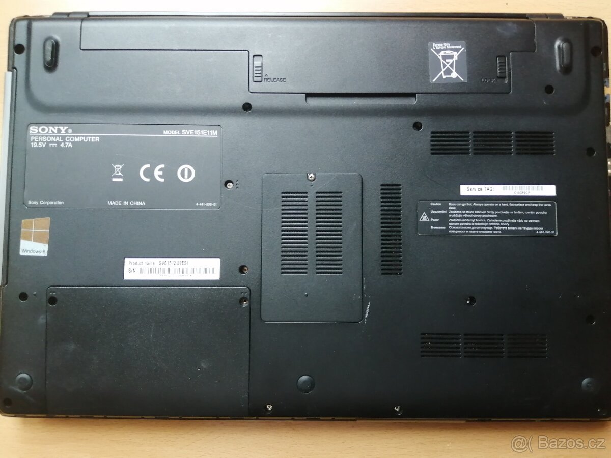 Sony VAIO SVE151E11M Intel Core i5 - 2