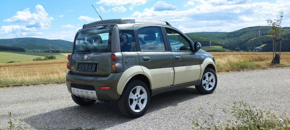 Fiat Panda Cross 4x4 uzavierka - 2