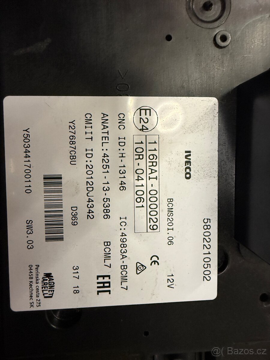 IVECO Daily – BSI modul / Body Computer – 5802210502 - 2