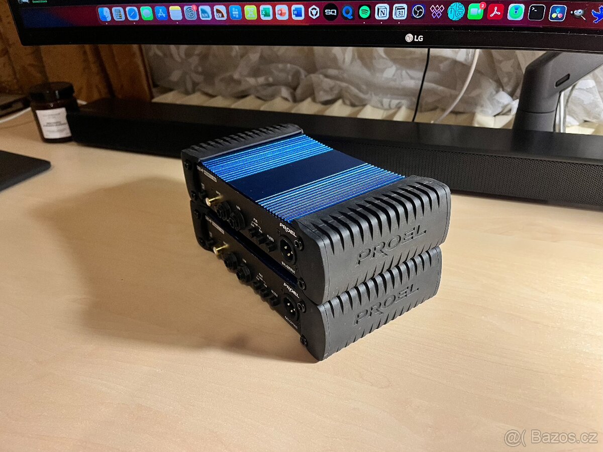 2x pasivní DI-Box Proel DB1P - 2