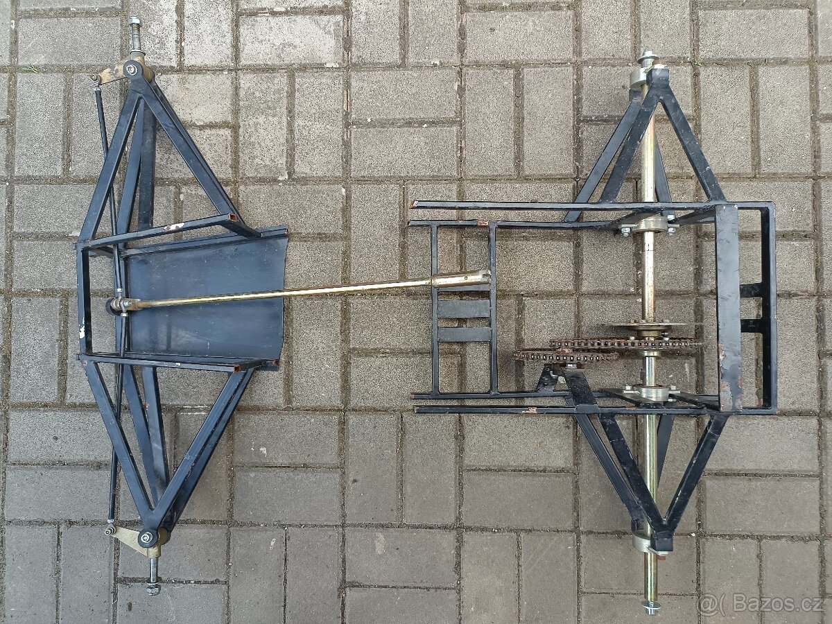 kostra osa ložiska řízení aj. motokára minikára formule