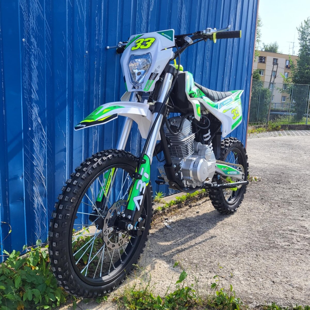 Pitbike UPBEAT 250cc 19/16“ E-START zelený